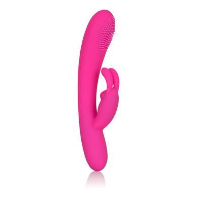 Embrace Massaging Rabbit with Pleasure Ball - Pink