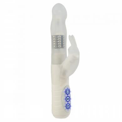 Petite L Amour Premium Silicone Massager - Petite Thumper - White