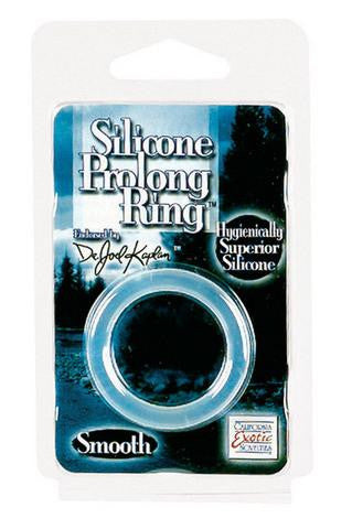 Dr. Joel Kaplan Silicone Prolong Ring - Smooth Clear