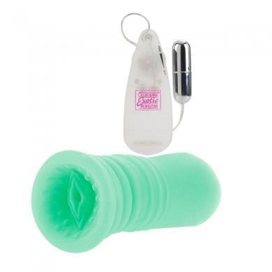 Sue Johanson Glow-In-The-Dark Vibrating Super Head Honcho - White