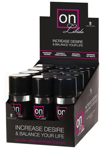 On Natural Libido For Her 1.7 oz. - 12 Piece Display