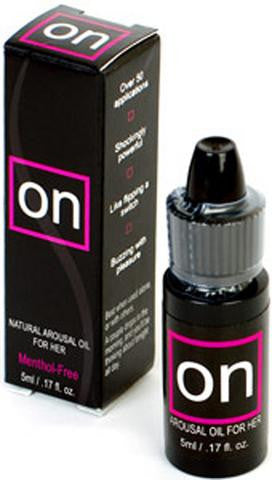 On Natural Arousal Oil Menthol Free 5ml