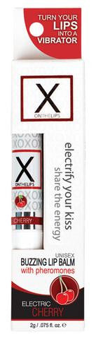 X On The Lips Lip Balm - Electric Cherry - .75 oz.