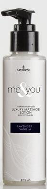 Me and You Massage Lotion -  Lavender Vanilla - 4.2 Oz.