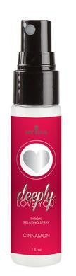 Deeply Love You Throat   Relaxing Spray - Cinnamon  - 1 Oz.