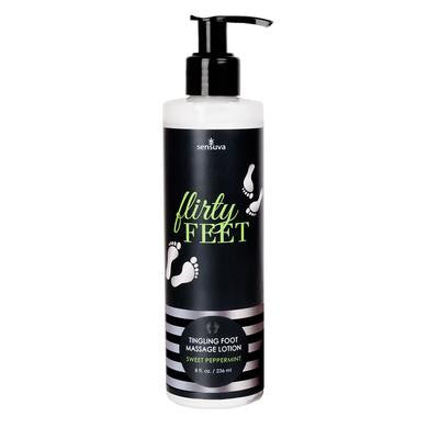 Flirty Feet Tingling Foot Massage Lotion - Sweet  Peppermint