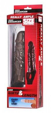 Really Ample Penis Enhancer Sheath - Brown