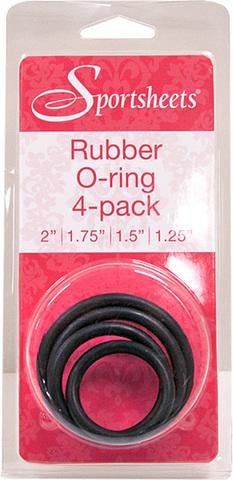 O-Rings Set- 4 Assorted Sizes