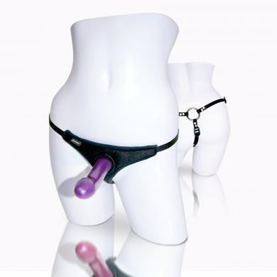 Bikini Strap-On and Silicone Dildo Set