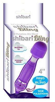 Shibari Bling Purple Mini Wand