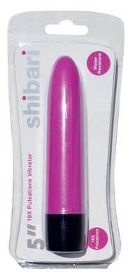 Shibari 5-inch Pink 10x Pulsations Vibrator