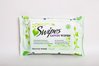 42 Count Cucumber Scented Swipes Lovin Wipes