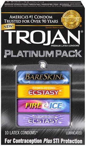 Trojan Platinum Pack -10 Pack