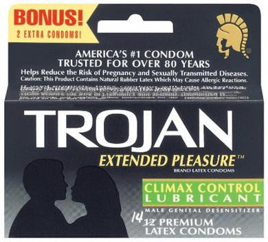 Trojan Extended Pleasure - 12 Pack TJ97250