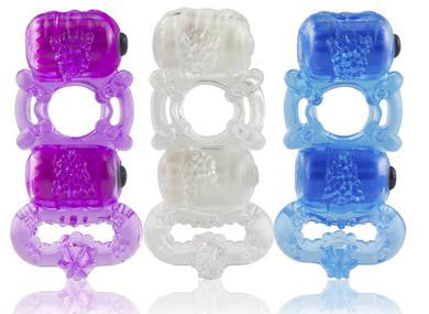 The Tri-O Pleasure Ring  - Assorted Colors