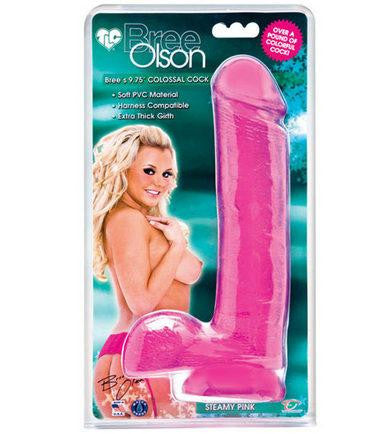 TLC Bree Olson Brees 9.75In Colossal Cock - Steamy Pink