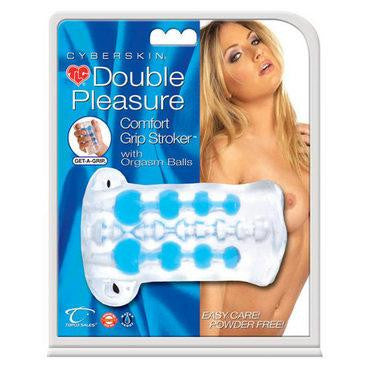 Tlc Cyberskin Double Pleasure Comfort Grip Stroker