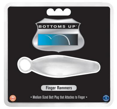 Bottoms Up Finger Rammers - Clear