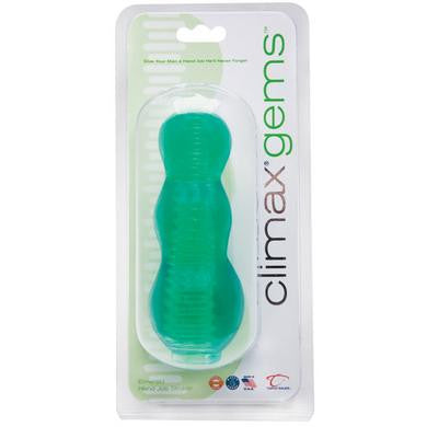 Climax Gems Hand Job Stroker - Emerald