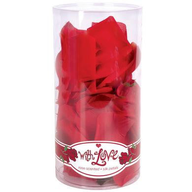 With Love Rose Scented Silk Petals