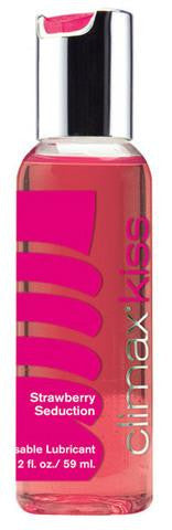 Climax Kiss Lubricant 2 oz. - Strawberry Seduction