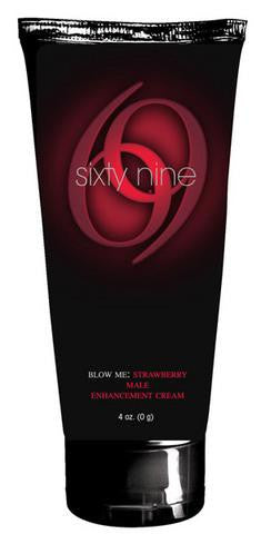 69 Blow Me Male Enhancement Cream 4 oz. - Strawberry