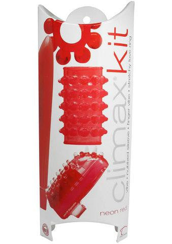 Climax Couples Kit - Neon Red