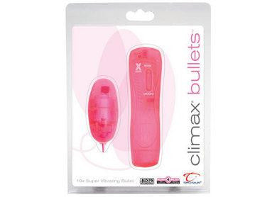 Climax Bullets 10X Super Vibrating Bullet - Pink