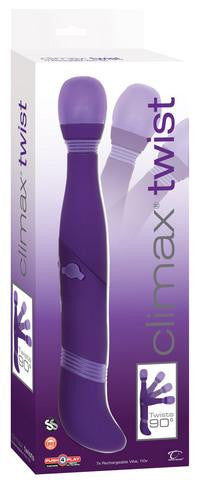 Climax Twist 7X 110V Rechargeable Vibrator - Purple