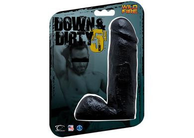 Wildfire Down And Dirty Dong 5.75-inch - Black