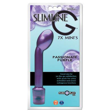 Slimline G 7x Mini Vibrator - Purple