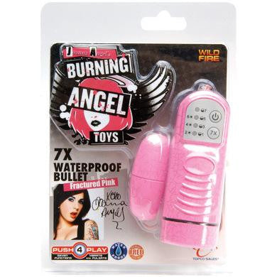 Burning Angel Toys Joanna Angel 7x Waterproof Bullet - Pink