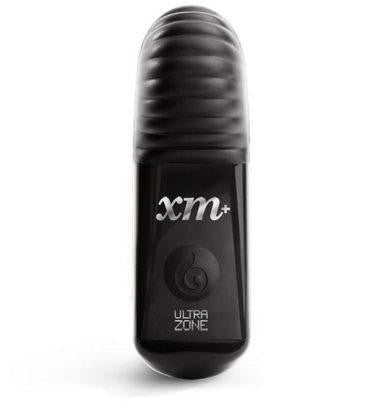 XM+ 9X Rechargeable Finger Vibe Silk - Black