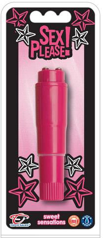 Sex Please Sweet Sensations Vibrator - Pink