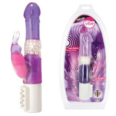 Deluxe Rabbit Vibrator - Purple