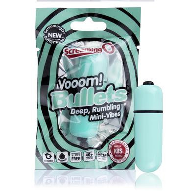 Vooom Bullets Deep Rumbling Mini-vibes - Kiwi-mint