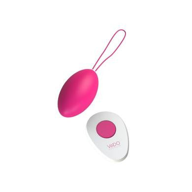 Peach Vibrating Egg - Foxy Pink