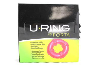 U-vibe U-ring 36 Count Display - Assorted Colors