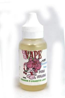 Vavavape  Premium E-cigarette  Juice - Pina Colada 30 Ml -  0 Mg