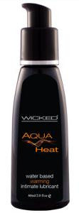 Aqua Heat Water-based Warming  Sensation Lubricant 2 Oz.