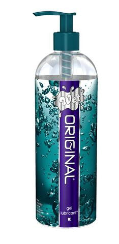 Wet Original Gel Lubricant with Pump -19.6 oz.