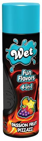 Wet Fun Flavors 4-In-1 Passion Fruit Pizzazz Lubricant - 10.7 oz.