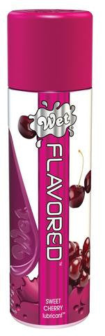 Wet Flavored Sweet Cherry Gel Lubricant - 3.5 oz.