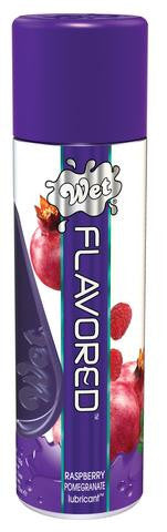 Wet Flavored Pomegranate Gel Lubricant - 3.5 oz.