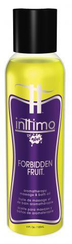 Inttimo Aromatherapy Massage and Bath Oil Forbidden Fruit - 4 oz.