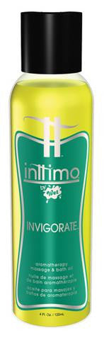 Inttimo Aromatherapy Massage And Bath Oil Invigorate - 4 oz.