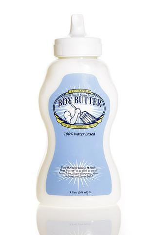 Boy Butter H2O Personal Lubricant - 9 oz. Squeeze Bottle