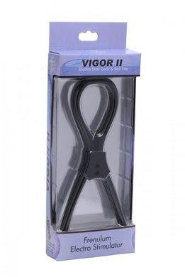 Vigor Ii Electro Stim Cock and Balls Ties & Frenum Electro Stimulator